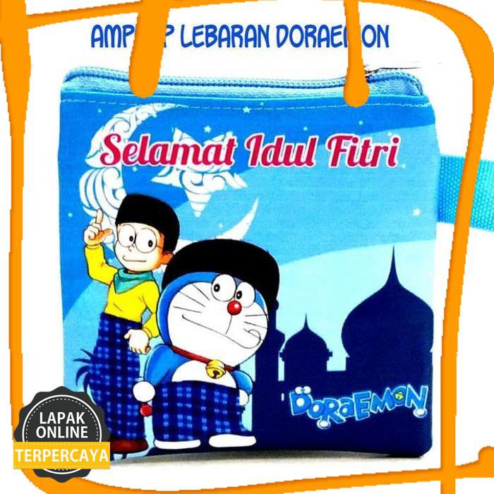 

Terbaru Amplop Lebaran Doraemon Sarung Biru Muda Dompet Pouch Thr Idul Fitri Barang Original