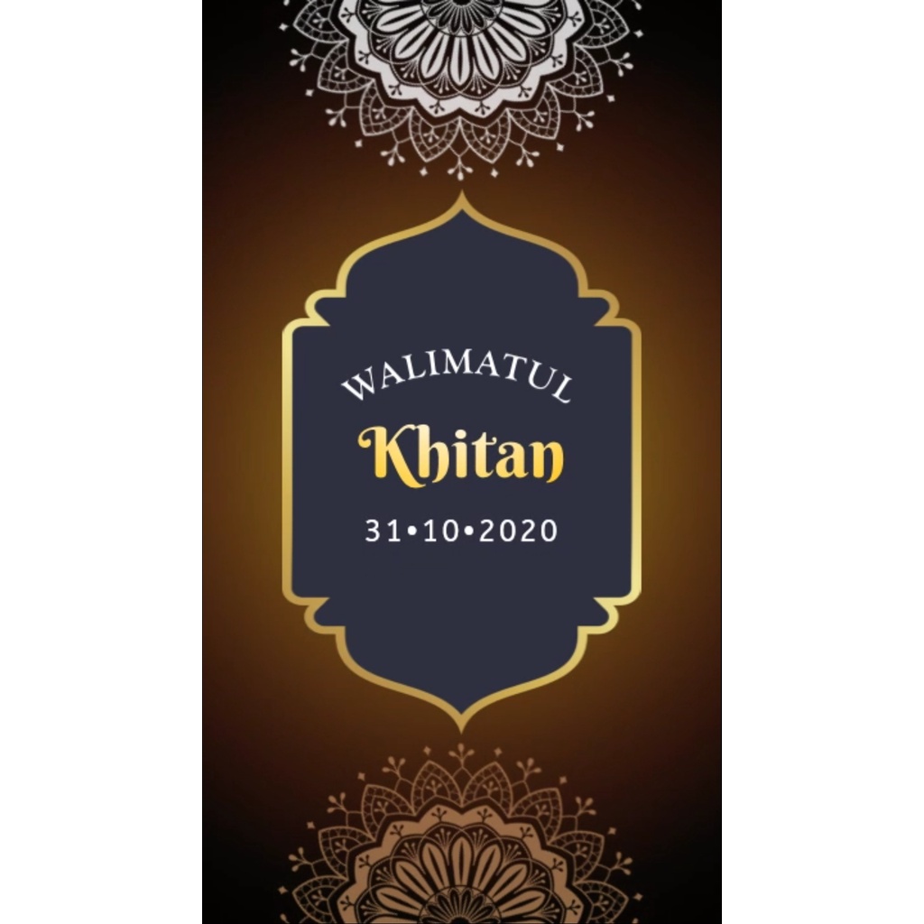 UNDANGAN VIDIO KHITAN | SYUKURAN KHITANAN