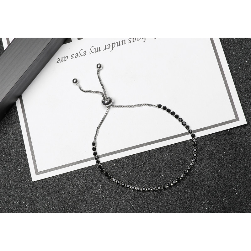 Gelang titanium lilit tinju anti karat dan tidak mudah luntur-Hitam