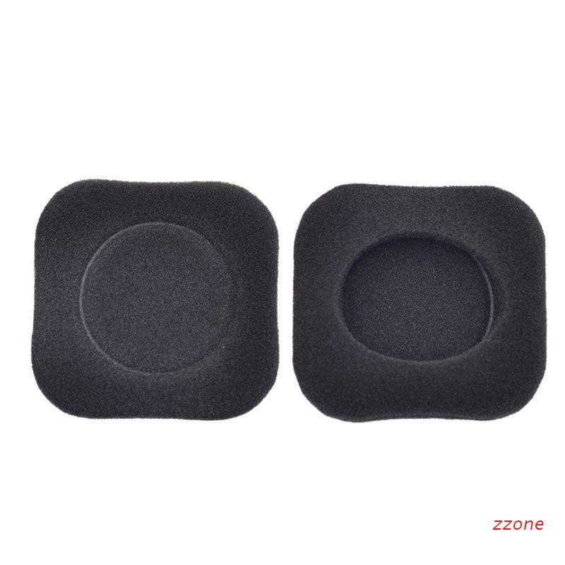 Zzz 2pcs Bantalan Earpads Pengganti Bahan Busa Lembut Warna Hitam Untuk Headset Wireless Logitech H150 H130 H250 H151