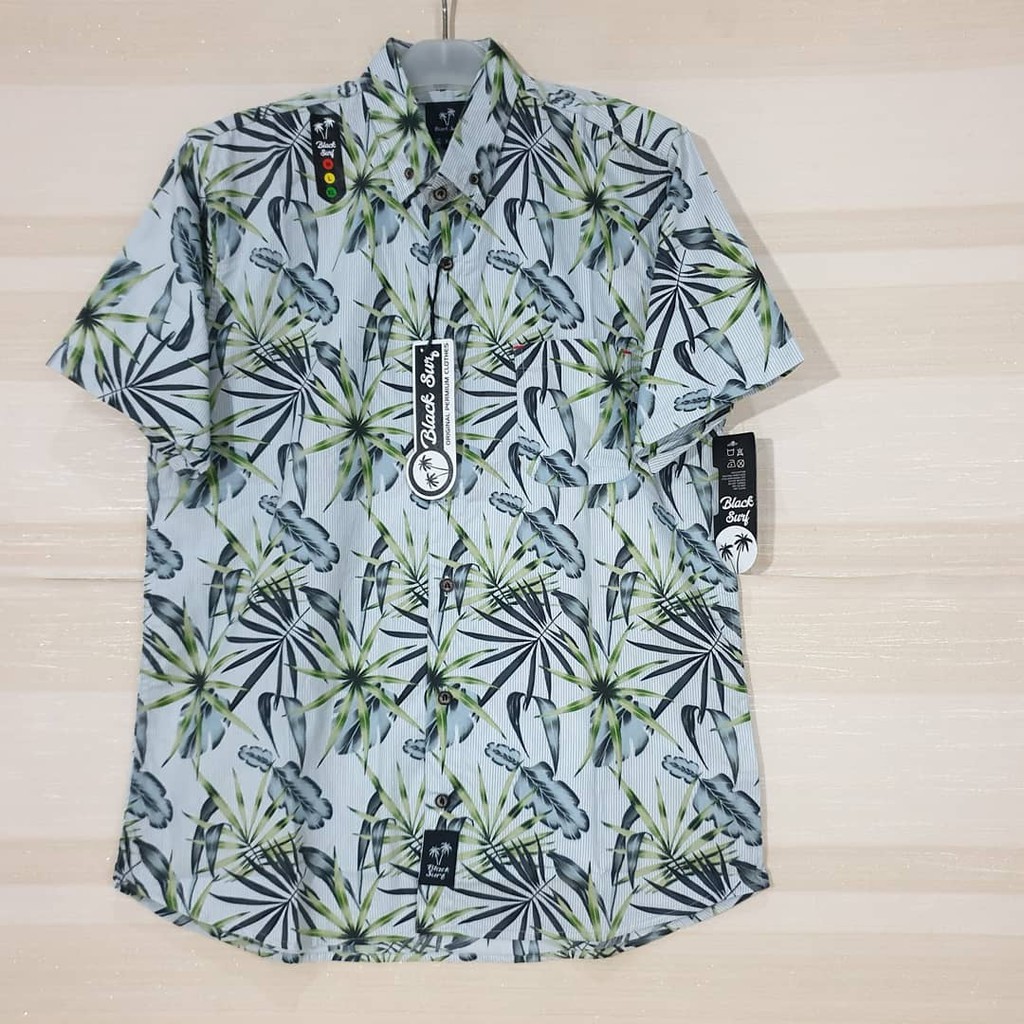 (BISA PILIH MOTIF) ORIGINAL KEMEJA SURFING DISTRO PRIA MOTIF BUNGA | KEMEJA SURFING HARGA GROSIR