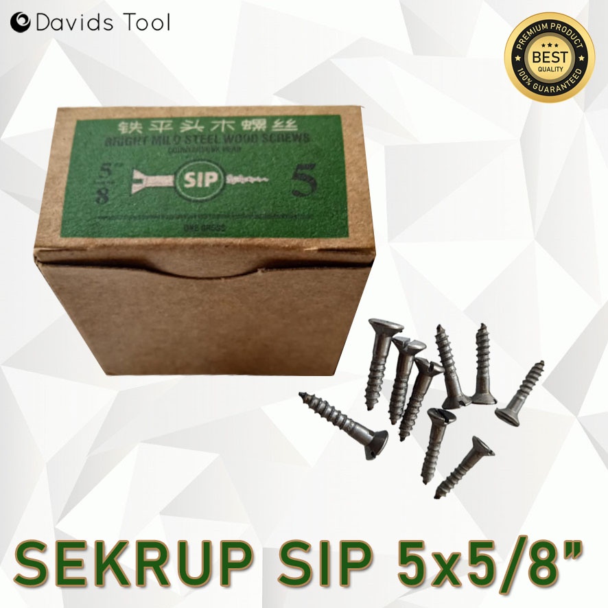 Sip Sekrup Kayu Skrup Screw 5/8 3/4