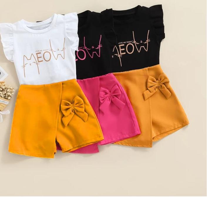 SETELAN ROCELA ROK CELANA ANAK UMUR 1-5 TAHUN BAJU ANAK PEREMPUAN TERBARU 2022