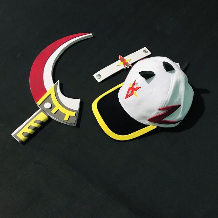 Topi boboiboy supra plus pedang 1