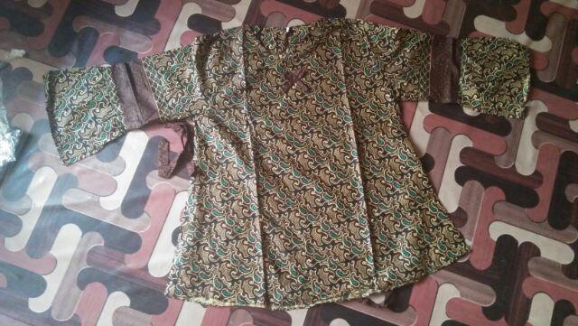 Atasan Batik Dolby Dolbi Dobby Doby Tenun Sutra Tulis Halus Katun Atbm Baron ,sarombit Atasan,,