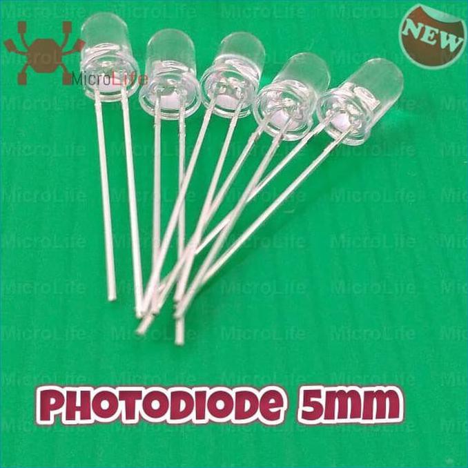 Promo Photodiode 5Mm Photodioda Sensor Cahaya