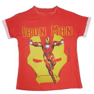 ELNAVA BAJU  ANAK COWOK  IMPORT  KAOS  ANAK IRONMAN 2 UMUR 4 