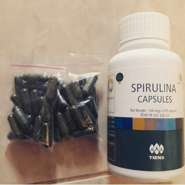 BPOM Spirulina Tiens Original 100%