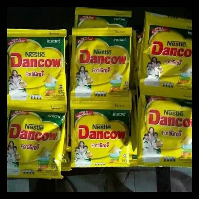 

Dancow sachet coklat/putih isi 10pcs /1renceng