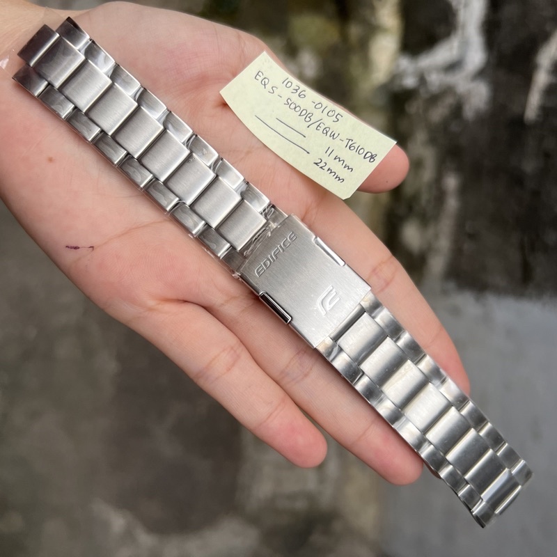 Strap tali jam tangan casio original EQW-T610DB EQW-600DB EQS-500DB band EQW T610DB EQW 600DB EQS 50