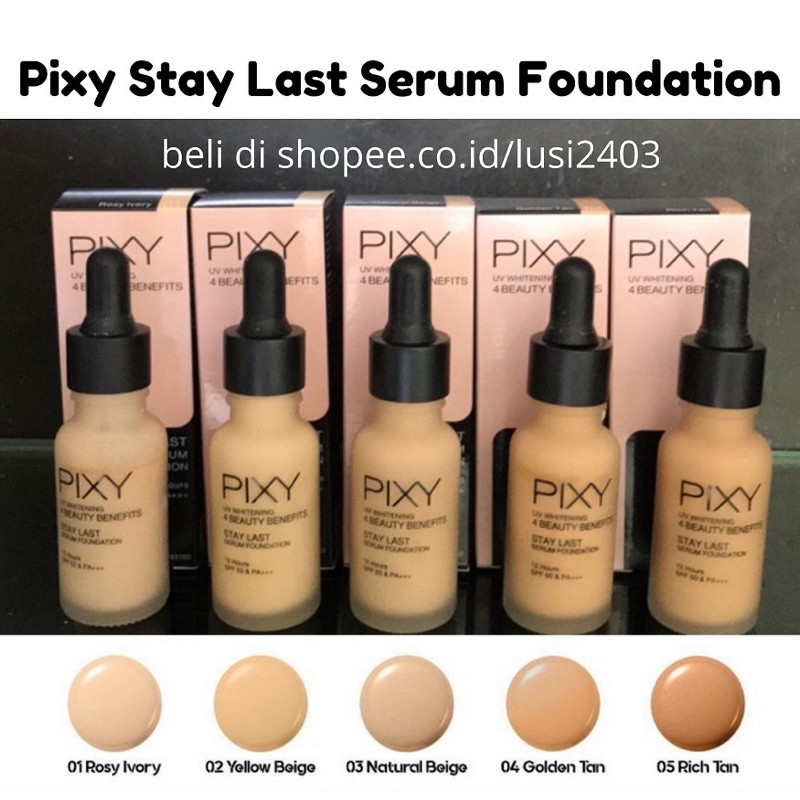 PIXY STAY LAST SERUM FOUNDATION