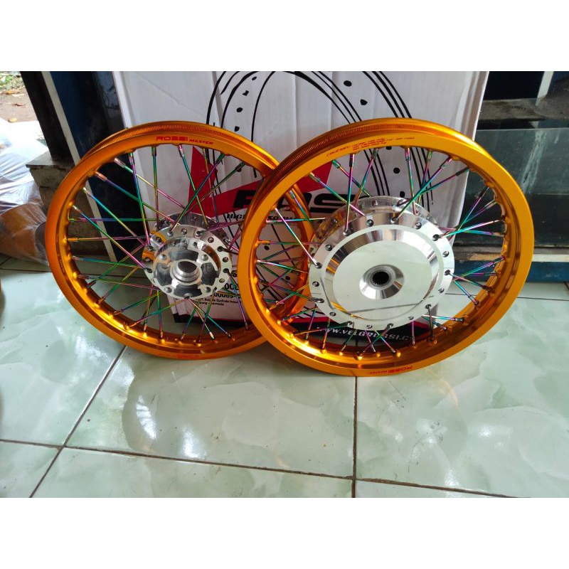 velg jari jari Scoopy/Genio/beat street ring 14x160/140 siap pasang