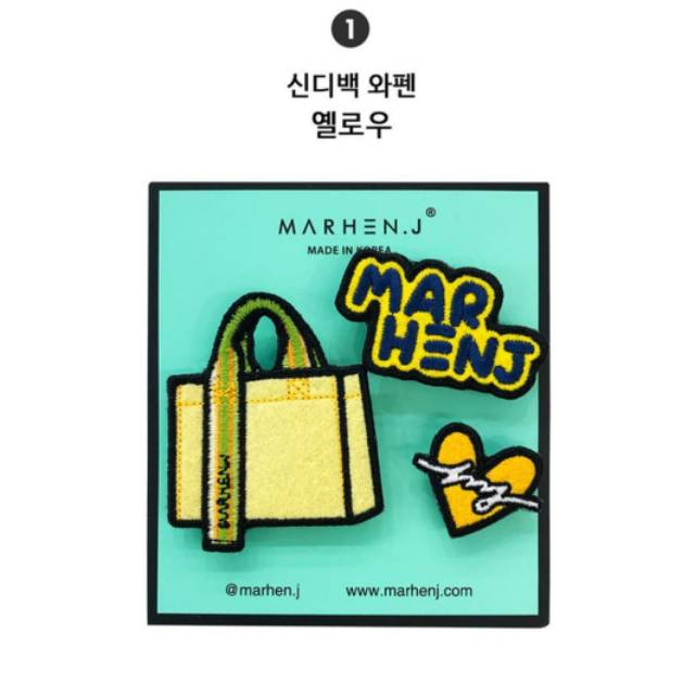 [READY] MARHEN.J CINDY BAG WAPPEN COLLECTION - YELLOW / 100 % ORIGINAL