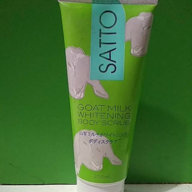 Goat milk Body scrub SATTO