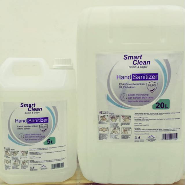 Hand sanitizer semi gel 5 liter