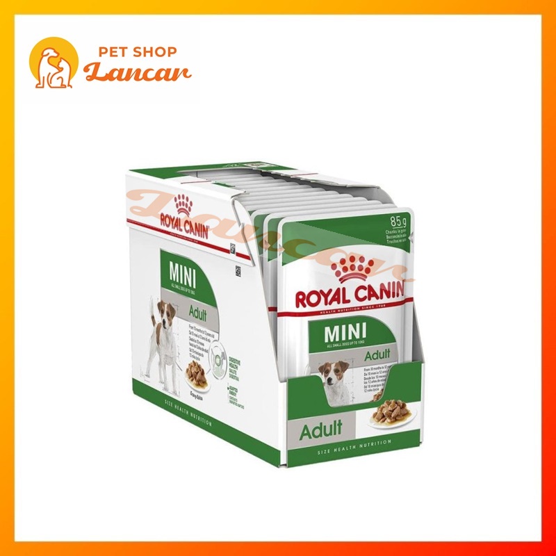 Royal Canin Mini adult Pouch 85gr - Makanan Anjing / Wet Food