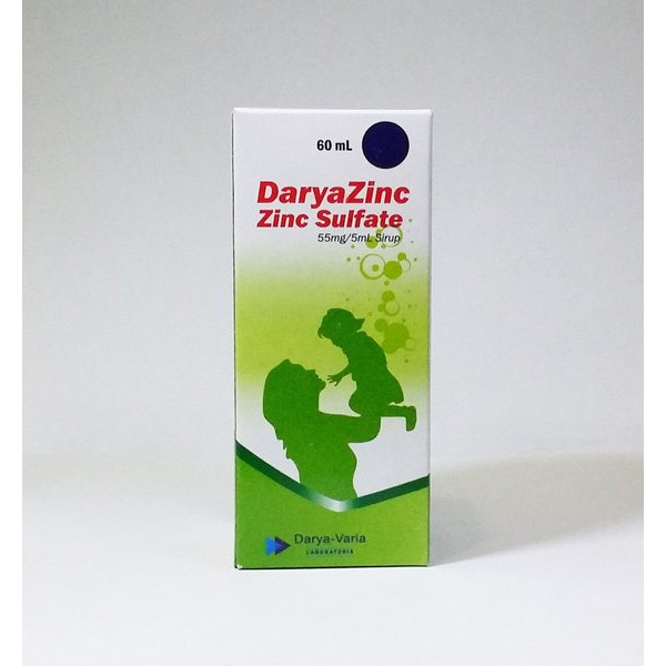 DARYA ZINC SYRUP SIRUP ZINC 60ML