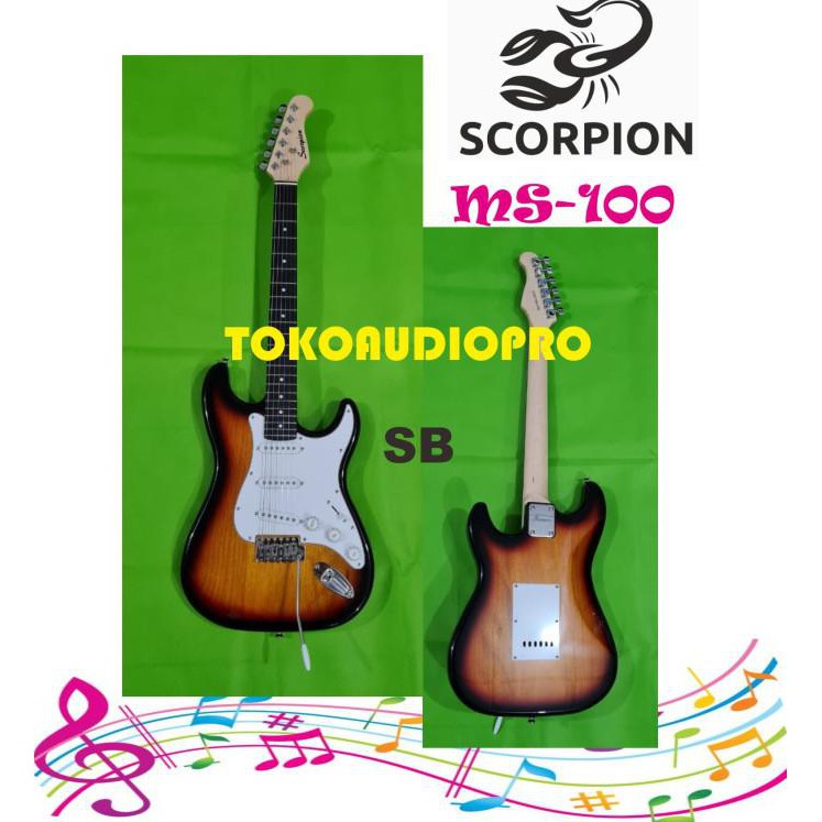 Scorpion Ms100 Ms-100 Ms 100 Gitar Elektrik