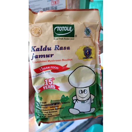 

KALDU JAMUR TOTOLE 200gr