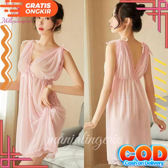 12 | Baju Daster Tidur Seksi Lingerie Wanita Dewasa Sexy Wik-Wik Baju Tidur Wanita Dewasa Hot Tipis 