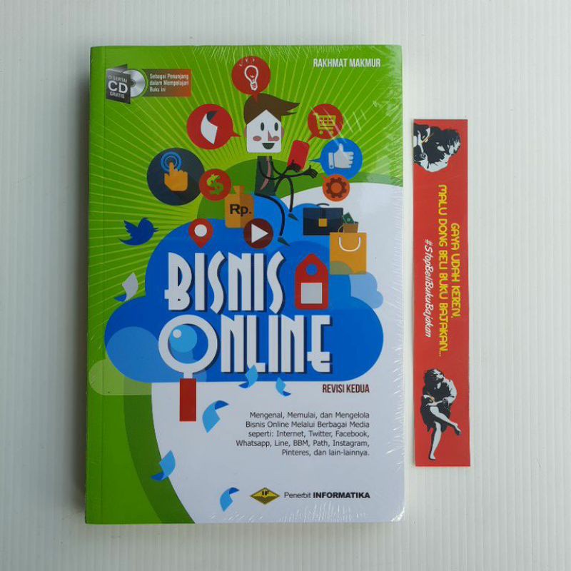 

BUKU ORIGINAL Bisnis Online edisi terbaru Bonus CD Cara belajar bisnis Online Penerbit Informatika
