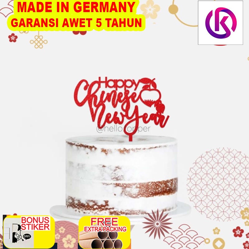 

Promo Topper Imlek - CNY06 | Chinese New Year Topper | Cake Topper Imlek