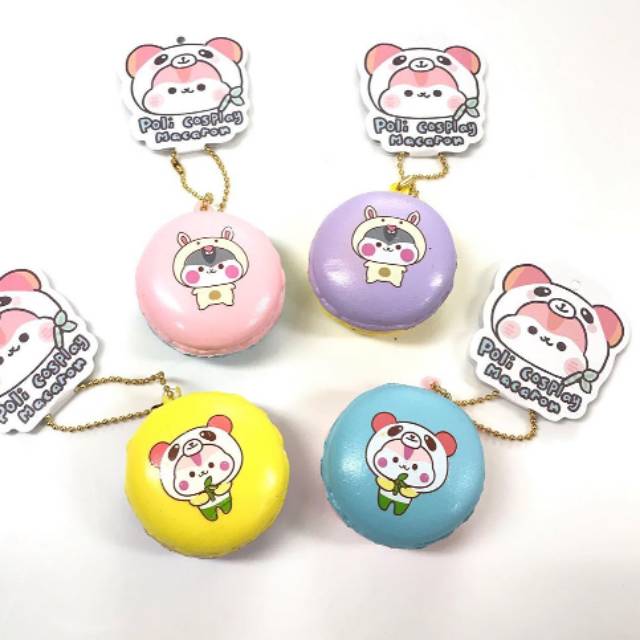 Squishy Licensed Poli Cosplay Macaron by Popularbox