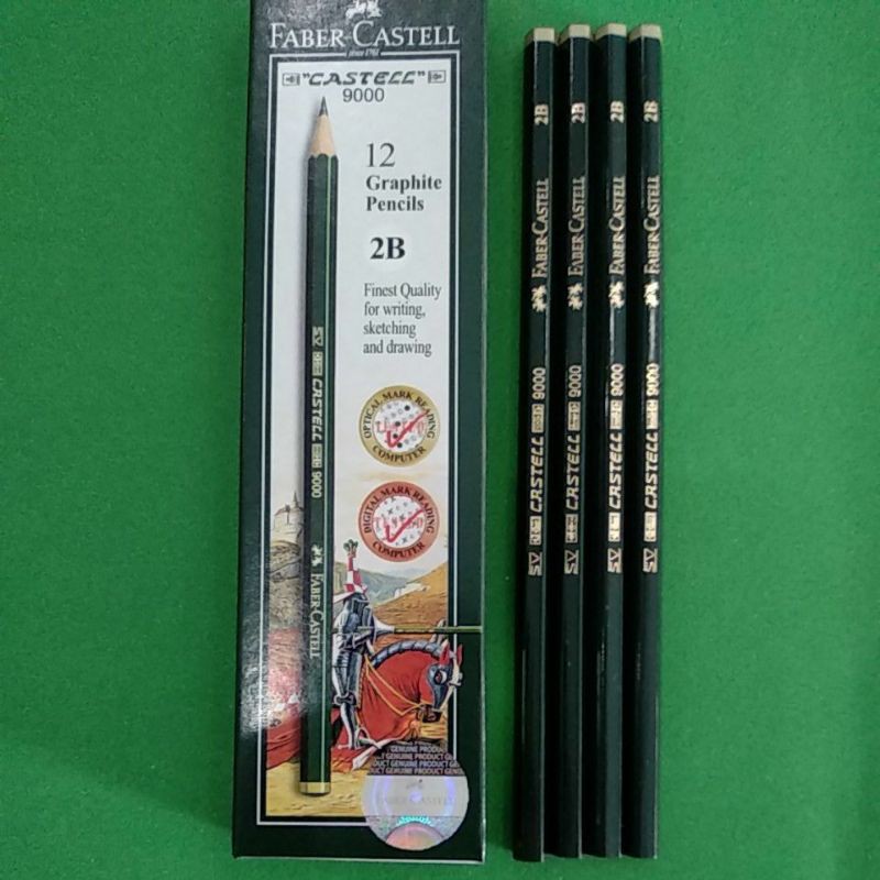 

Pensil Faber Castell 9000 2B