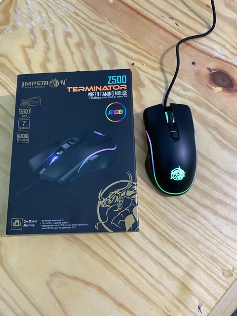 Imperion Terminator Z500 Macro Wired Gaming Mouse