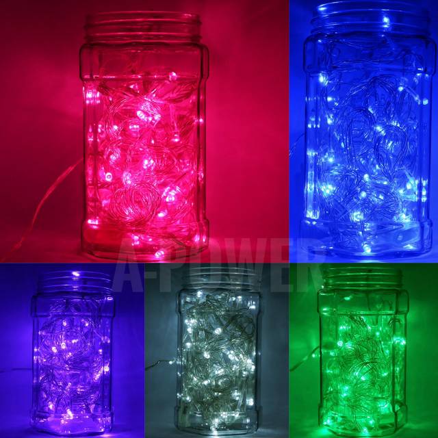 Hi Light - Lampu LED Natal/Tumblr (Pink,Biru,Hijau,Putih,Ungu)