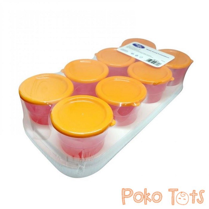 Baby Safe Multi Use Food Containers 8pcs Wadah Makanan Bayi Multi Fungsi