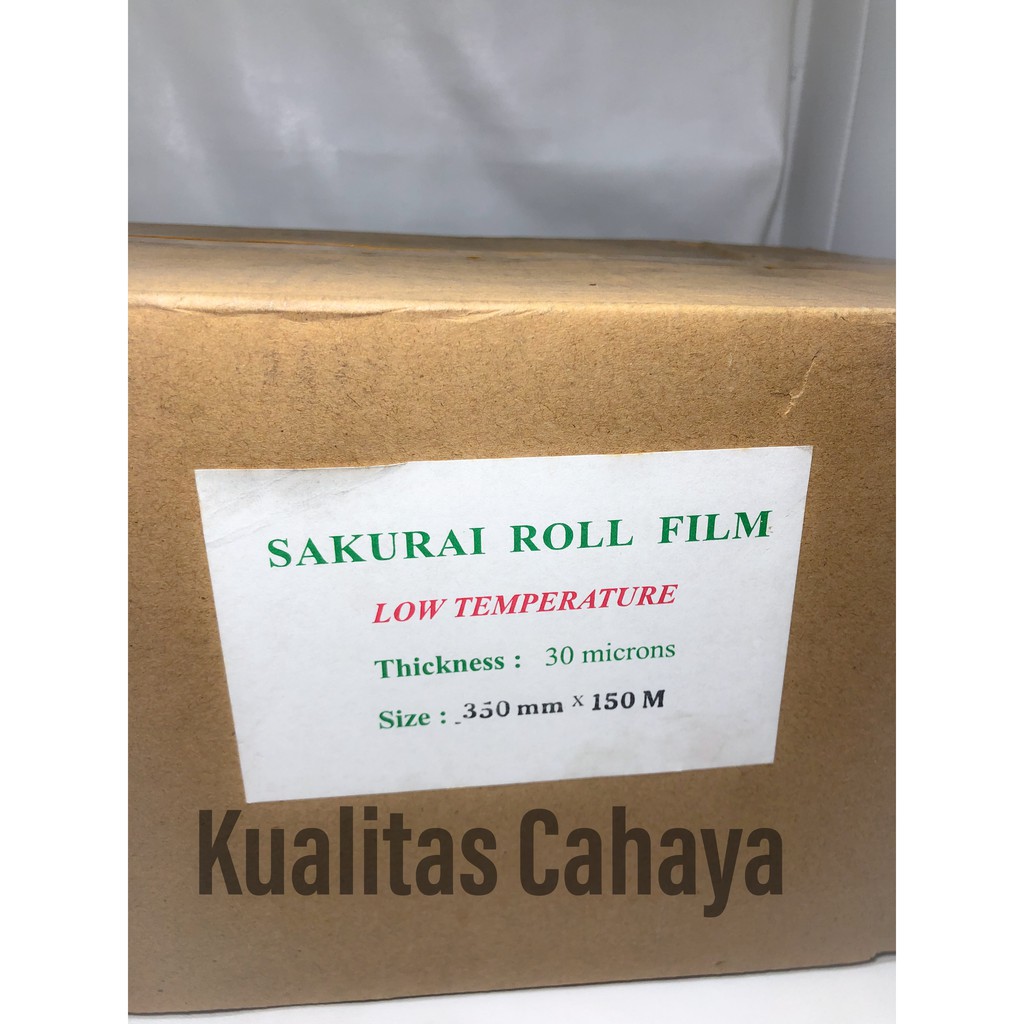 Plastik Laminating Roll Sakurai doff 30micx350mmx150m