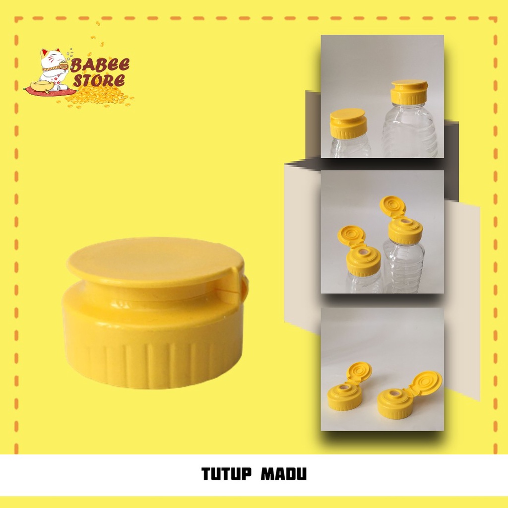 TUTUP IMPORT BOTOL MADU TJ FLIPTOP - TUTUP BOTOL MADU TJ IMPORT