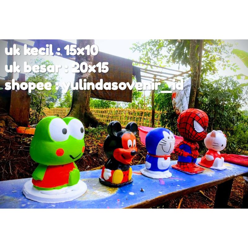 celengan karakter lucu & unik