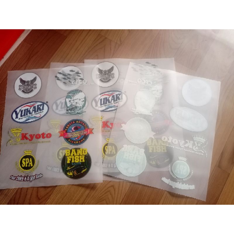 

cetak pet film sablon DTF A4 & A3