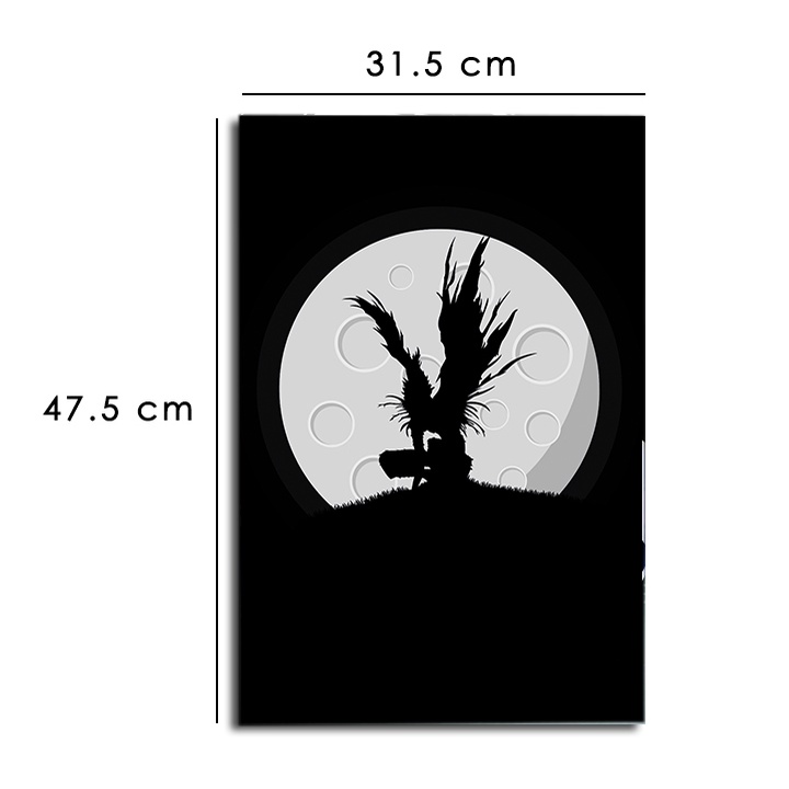 Poster A3 Anime Death Note/Hiasan Dinding Kayu/Poster Anime Death Note