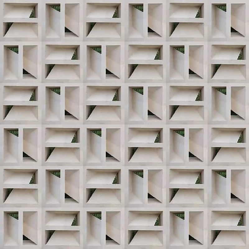 roster beton putih kupu kupu