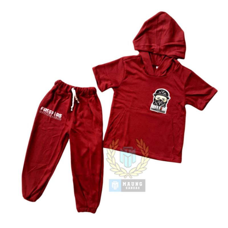 Setelan Hoodie Anak 1-5 Tahun Celana Panjang