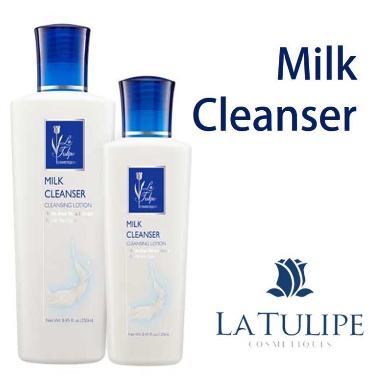 La Tulipe Milk Cleanser with Aloe Vera Extract 250 ML