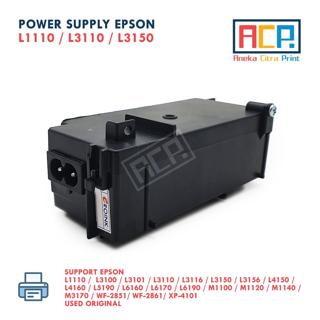 Power Supply Adaptor Epson L1110 L3110 L3150 L4150 L5190 - Used Ori