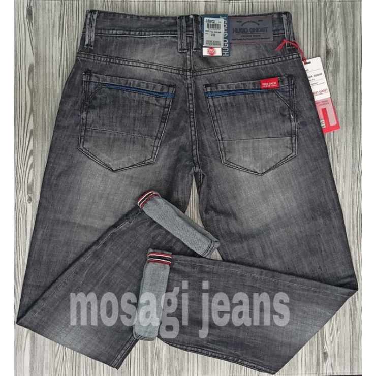 CELANA PANJANG JEANS RING  HUGOGHOST PREMIUM