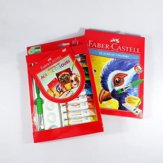 

Ready! Cat Acrylic Faber Castell 12 Warna Termurah