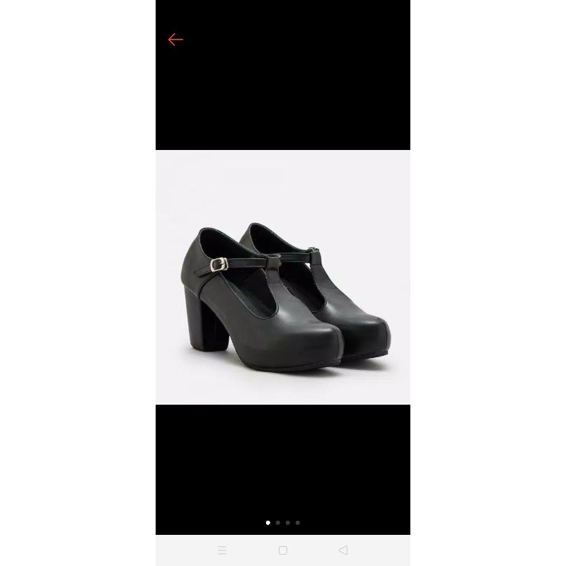 Chisel Black Heels by Adorable Projects