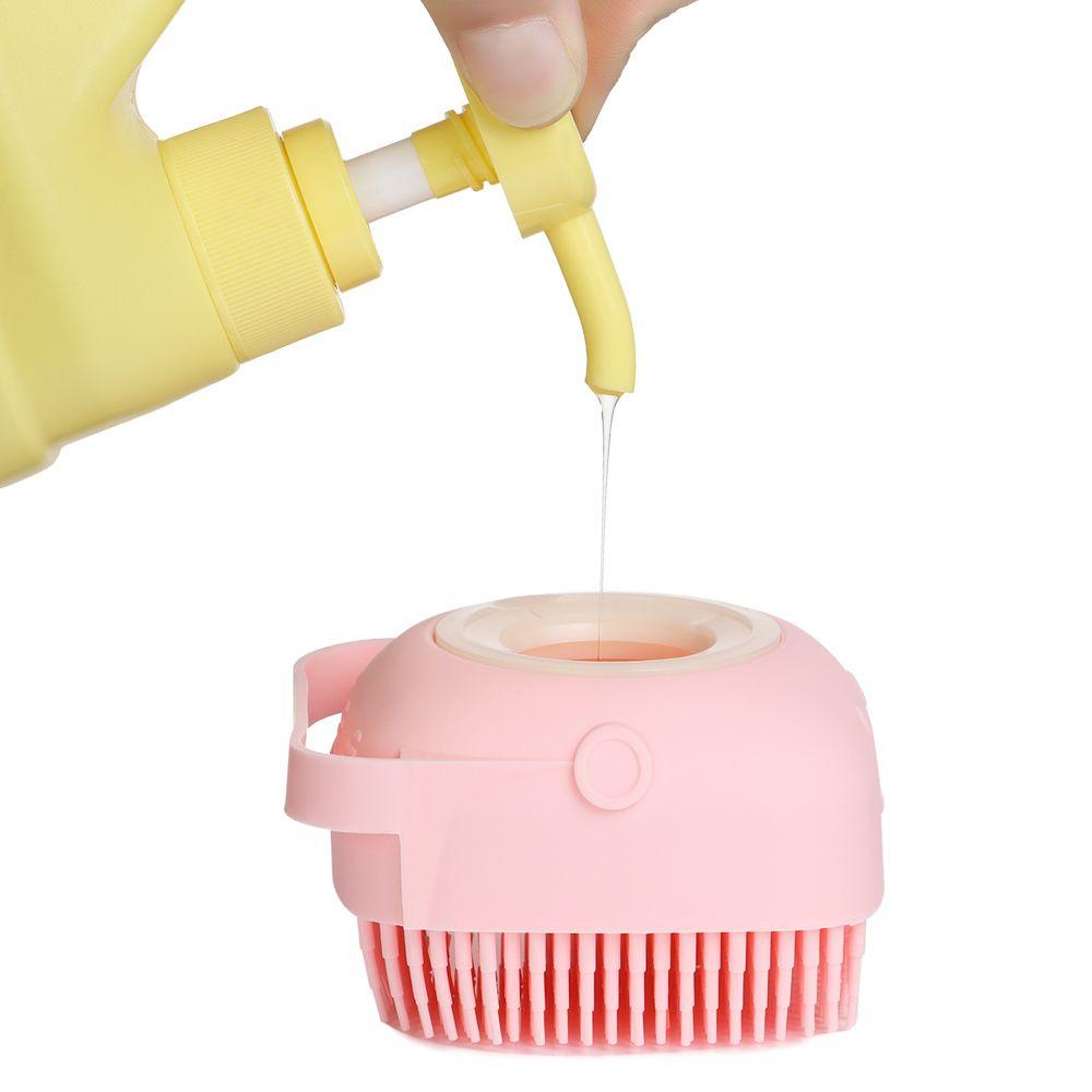Solighter Sikat Mandi Anti Bakteri Exfoliating Tidak Beracun Tambah Cairan Pembersih Sisir