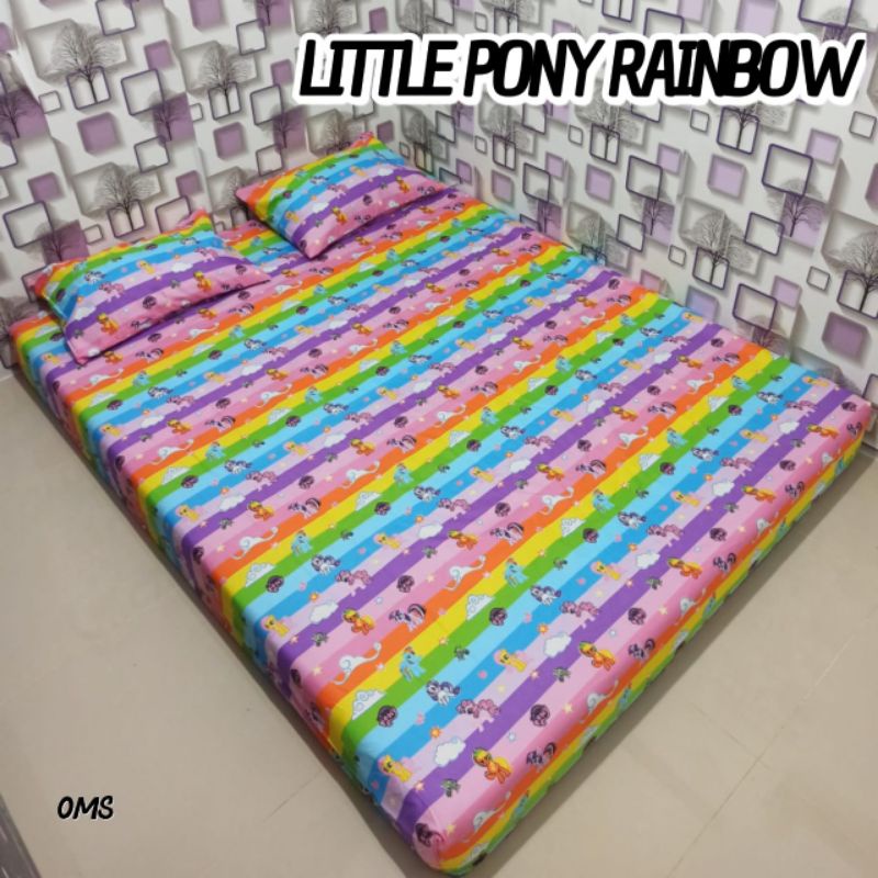 Sprei Homemade Little Pony Rainbow