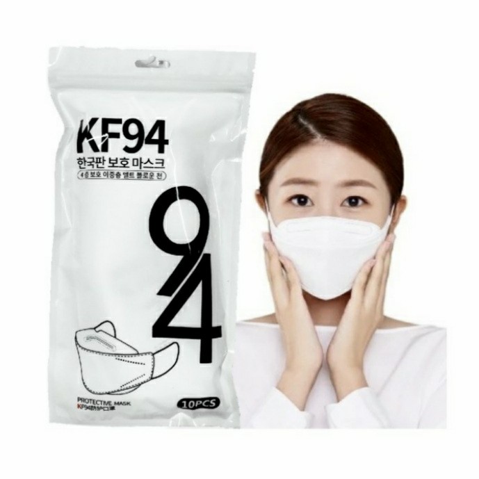 Masker Kf94 4Ply 4 ply korea Evo Plusmed Convex 4D Masker Anti Virus