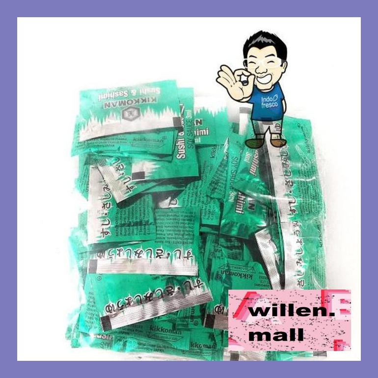 

Wil4Sbu Kikkoman Soy Sauce Shoyu Sushi & Sashimi- Kecap Jepang- Sachet 3Ml Bud0Elw