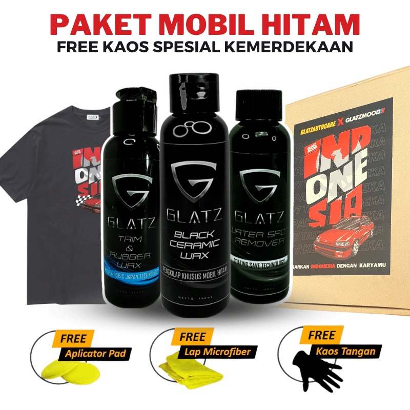 PAKET MERDEKA PERAWATAN MOBIL GLATZ AUTOCARE