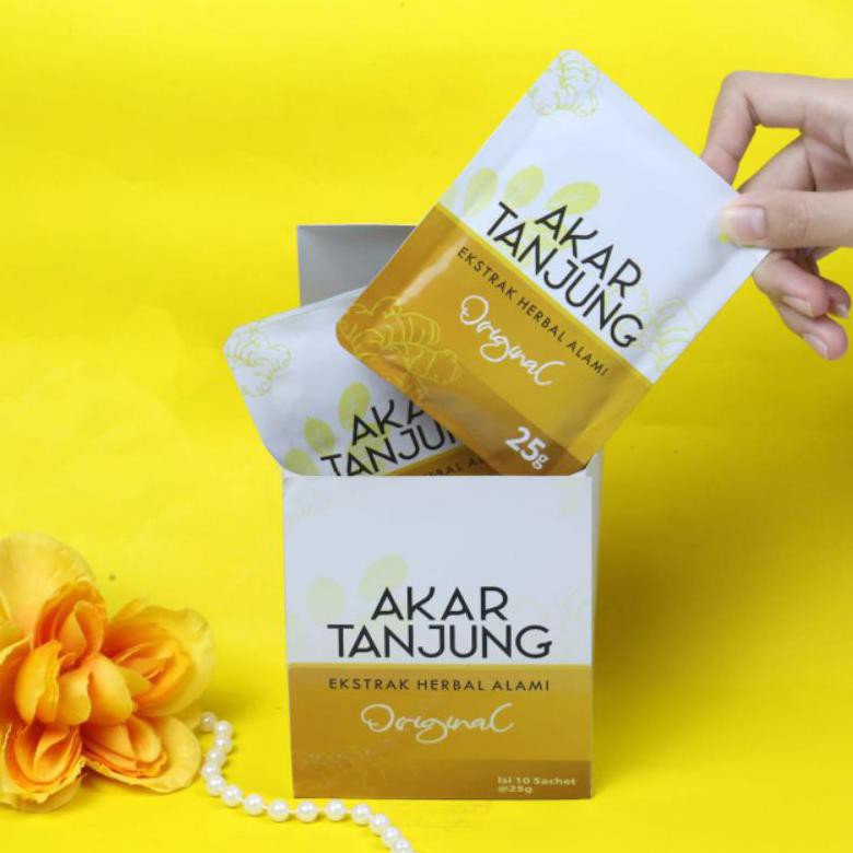 

Serbuk Minuman Herbal Akar Tanjung Box ( Isi 10 Sachet)