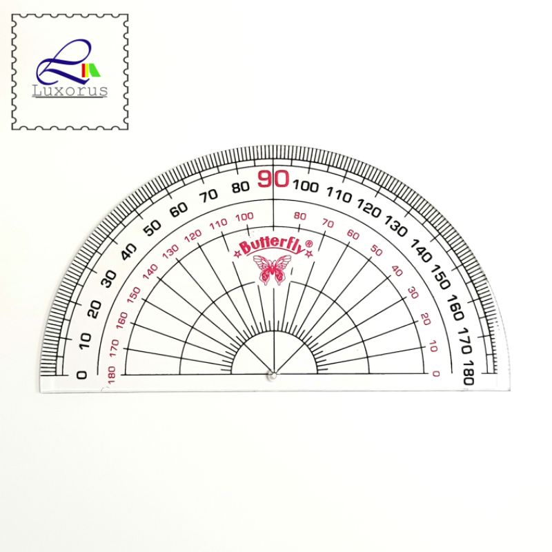 

Penggaris Protractor Busur Butterfly 12 cm FULL